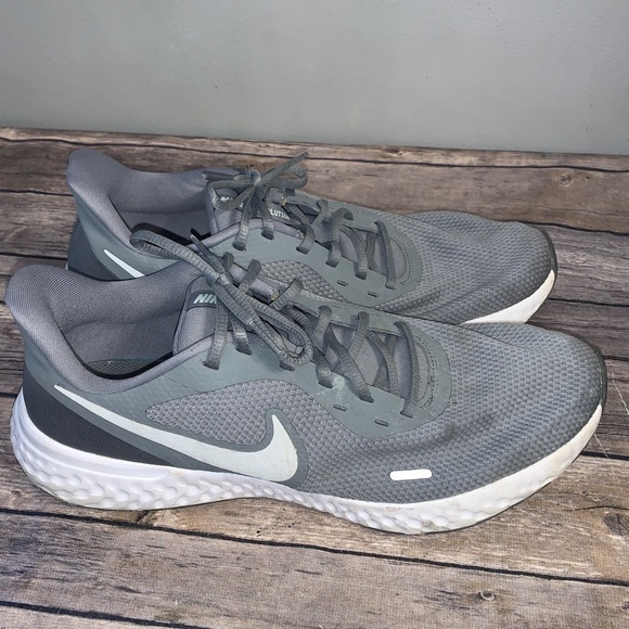 Nike Other - Nike Men's Revolution Running Shoes Grey 12